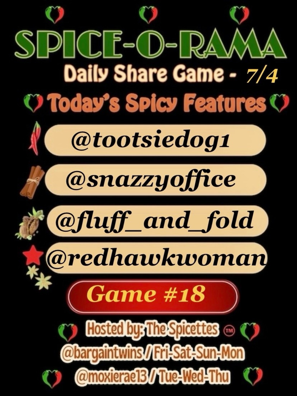 SUNDAY’S UP OVER IN
GAME 19 🔥 PLEASE STAY
SPICY & SHARE OVER THERE! - Picture 2 of 16